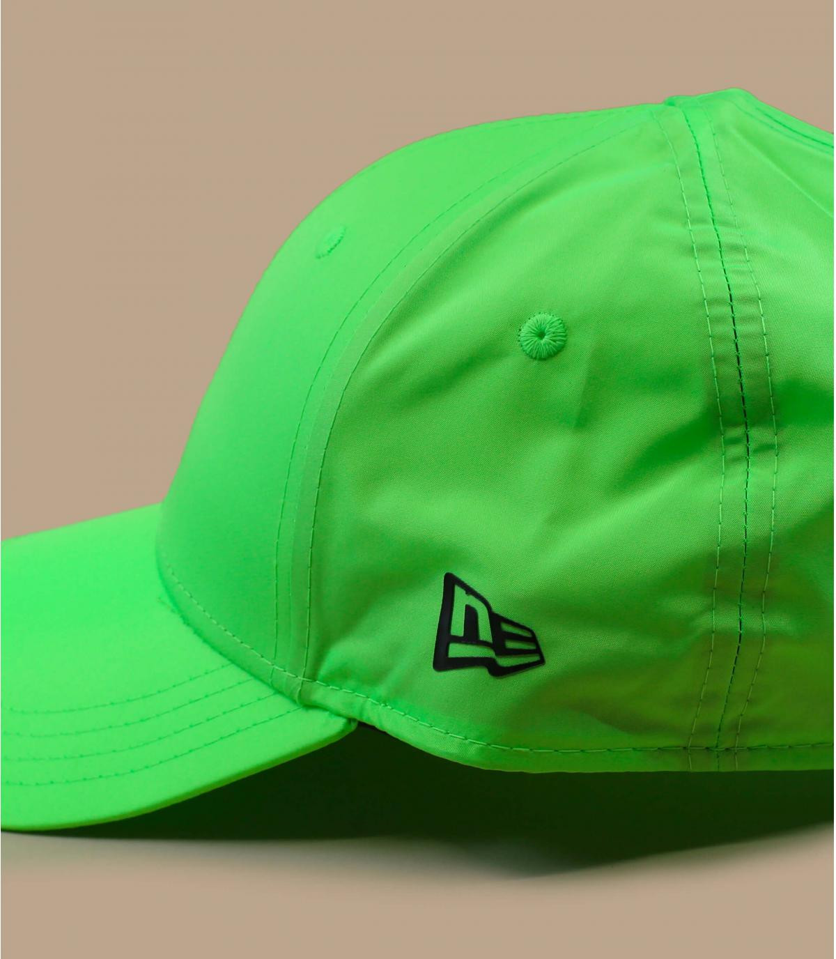 neon green New Era cap